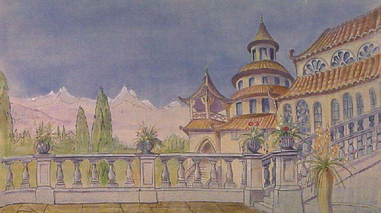 Aladdin Outside Palace Gauze