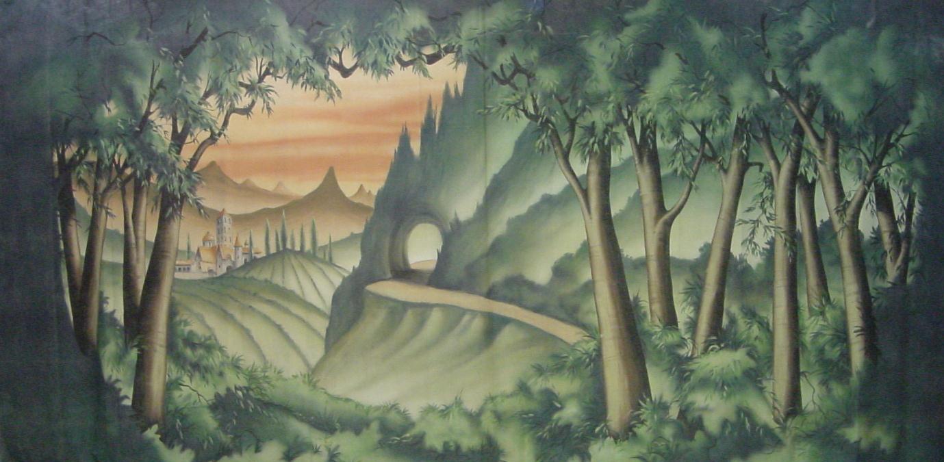 Pinocchio Road to Forest