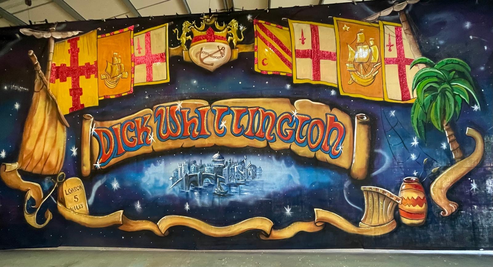 Dick Whittington Show Cloth