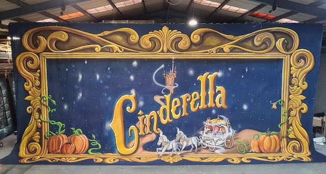 Cinderella Show Cloth