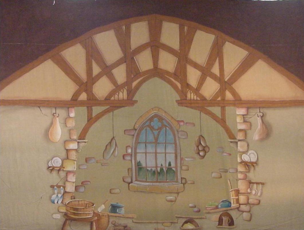 Cinderella Kitchen Gauze