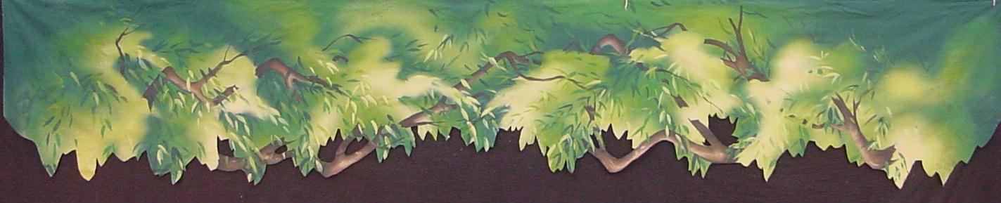 Mother Goose Tree Border