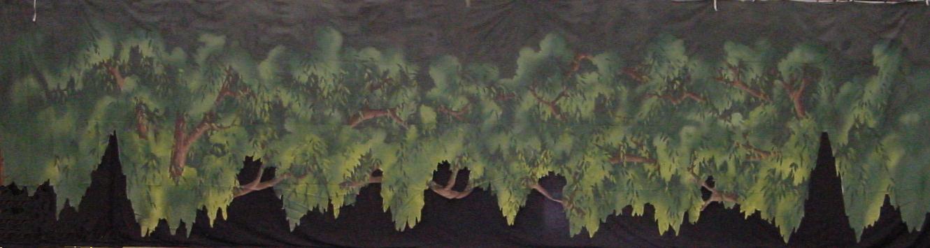 Jack and the Beanstalk Tree Border