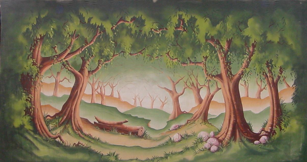 Snow White Woodland