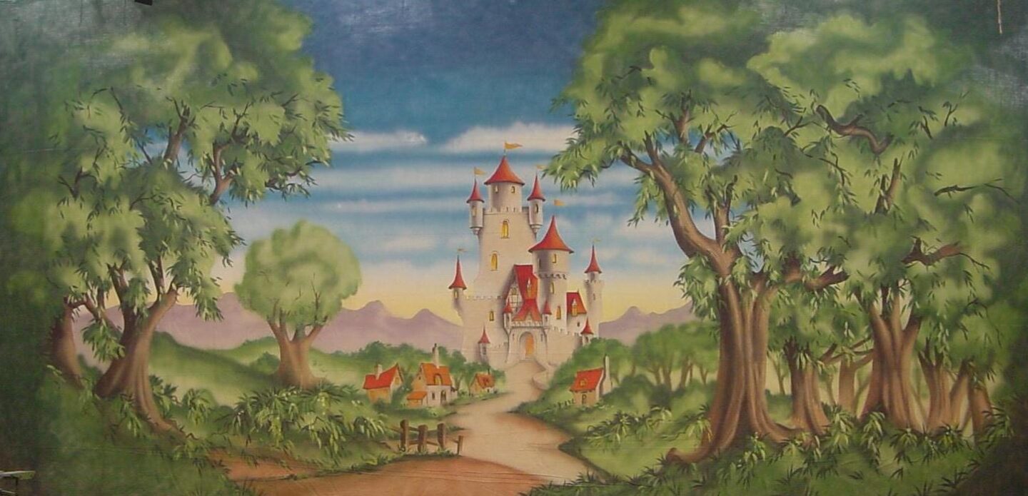 Snow White Way to Forest