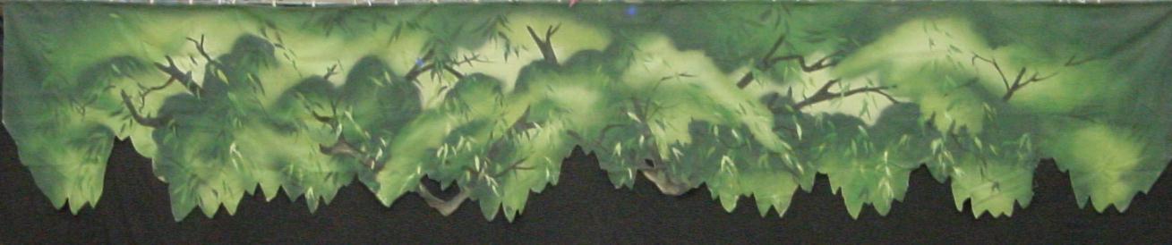 Snow White Woodland Border