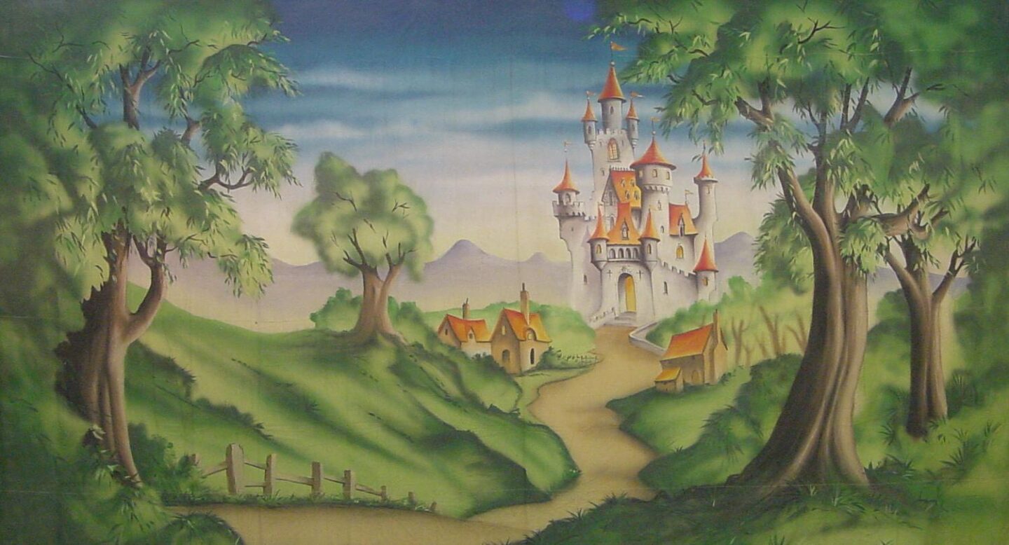 Snow White Way to Forest