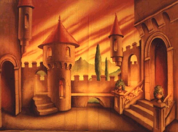 Snow White Courtyard