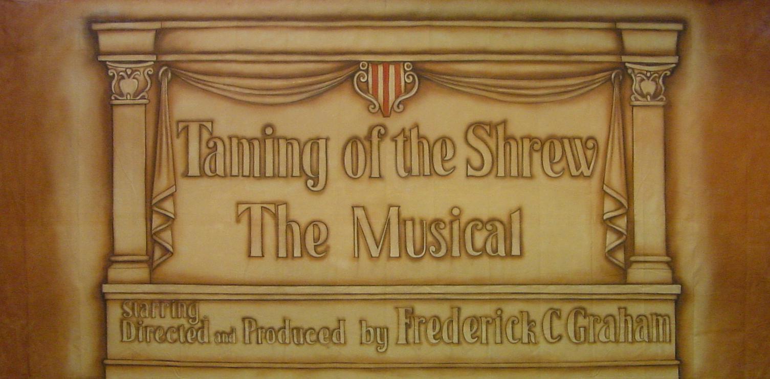 Taming of The Shrew Show Cloth-image