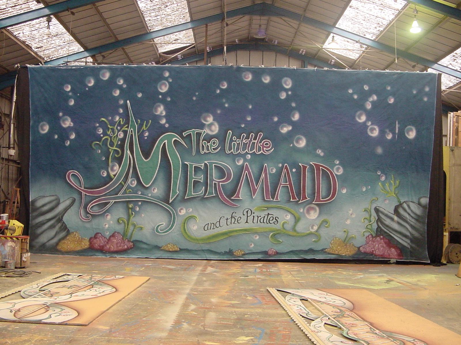 Little Mermaid Show Gauze-image