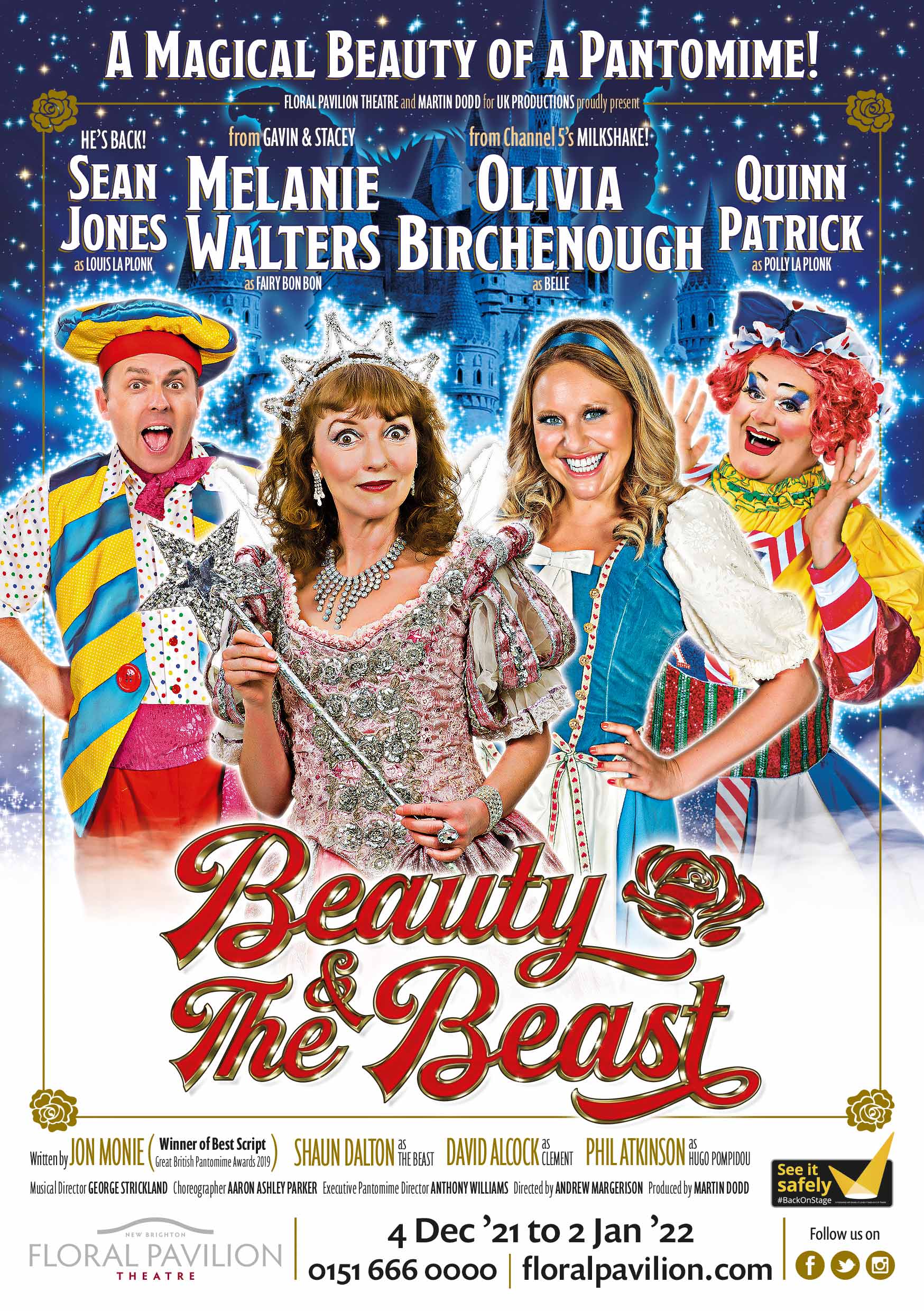 Beauty and the Beast - Pantomime 2022-23 - Malvern Theatres