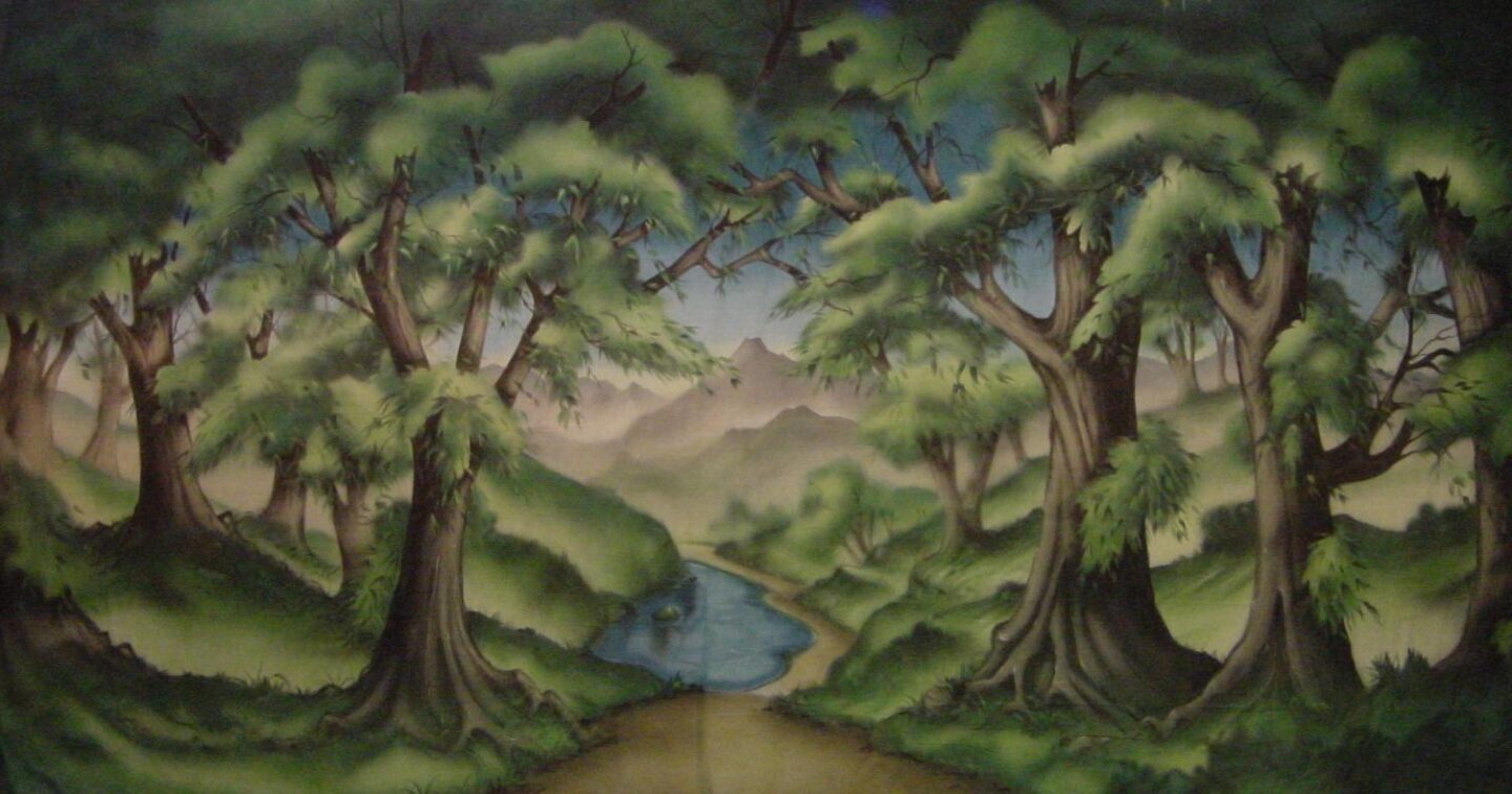 Edge Of Forest Gauze