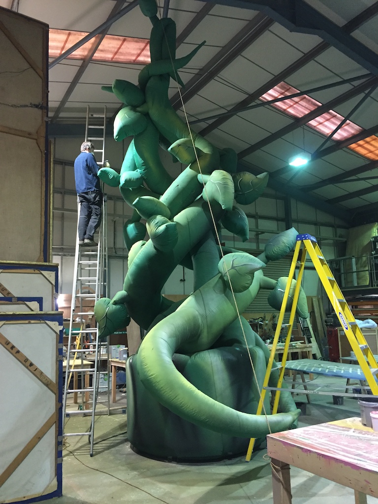 Inflatable Beanstalk