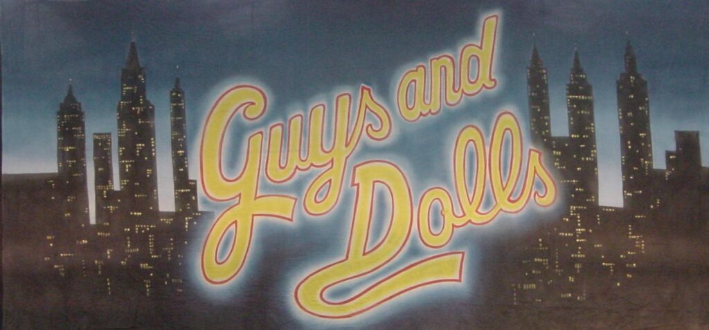 Guys and Dolls Show Gauze