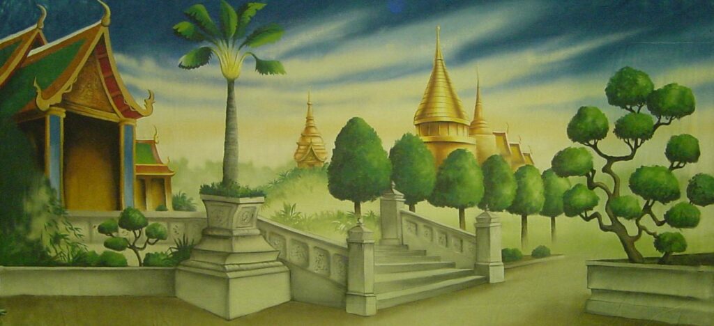 Outside Palace Cloth
