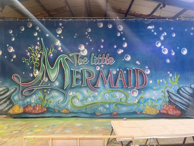 Little Mermaid Show Gauze