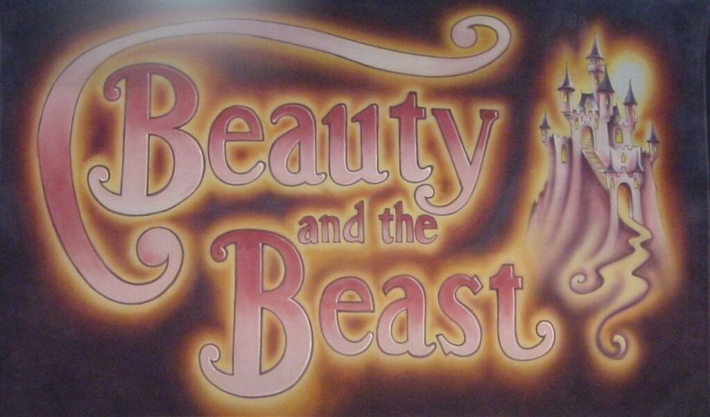 Beauty and the Beast Show Gauze