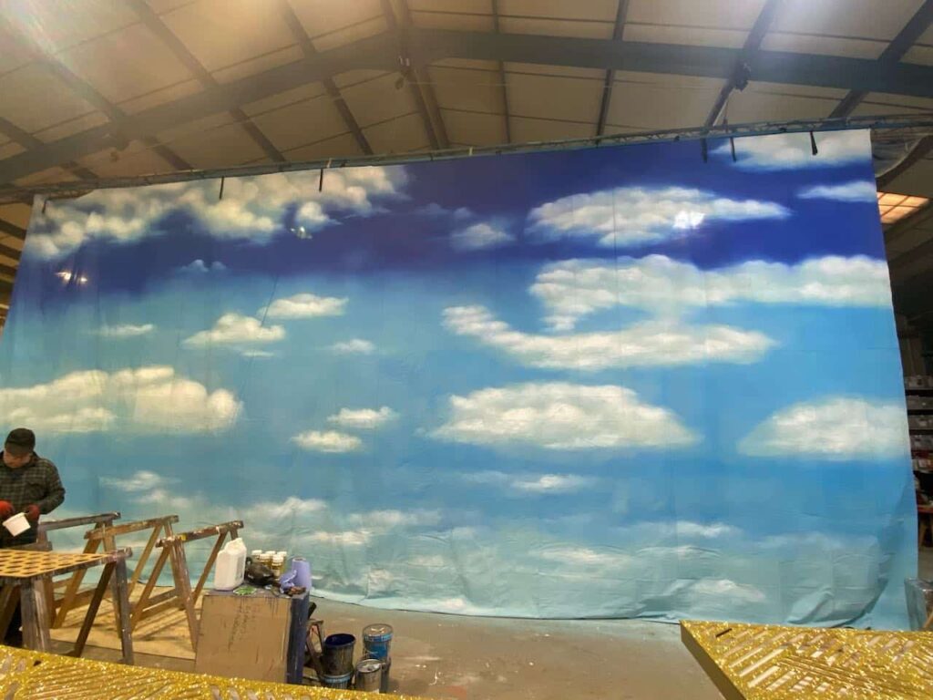 Cold Sky Backcloth