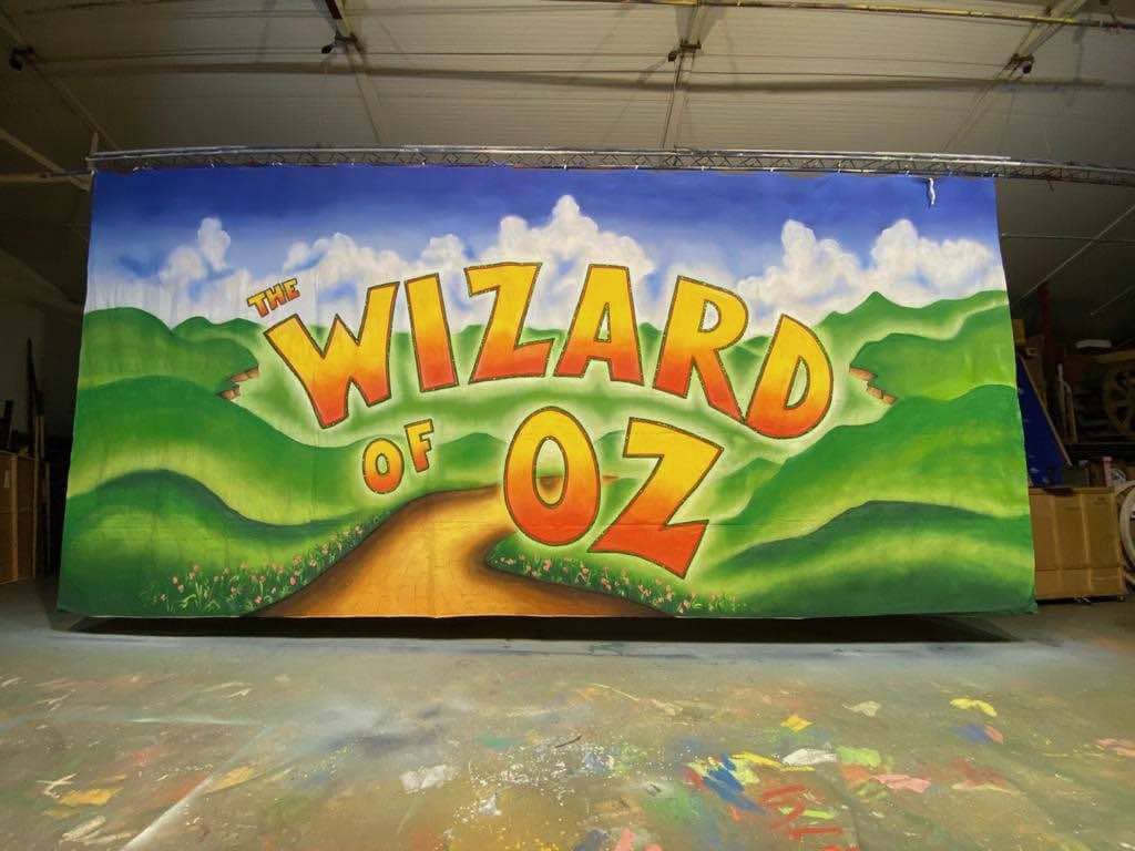 Wizard of OZ Showcloth